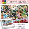 Disney Cartoon Figure Puzzle Mickey Mouse Snow White Donald Duck Cartoon Print 108/200/300/500/1000 Pieces Jigsaw Puzzles Toys