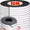 Magnetic Self Adhesive Tape Strong Rubber Magnet Cuttable Tape DIY Wall Photos Posters Fixed Tools Home Office Storage Supplies