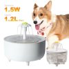 ROJECO Automatic Pet Feeder Button Version Auto Cat Food Dispenser Accessories Smart Control Pet Feeder For Cats Dog Dry Food