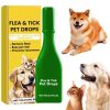 NEW Chews Dog Flea And Tick Repellent Chewable Tablets Suit For The Dog Over 25lbs Contains Flaxseed And Vitamin Complex