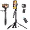 Ulanzi JJ03 Dual-sided Magnetic Phone Tripod Smartphone Grip Selfie Stick with Remote Vlog Tripod for Photography Video Vlog