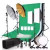 30/40/45 65 80cm Photography Tent Photo Light Studio SoftBox Portable Foldable Table Shoot Tents Kit With 5 Background Backdrop