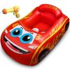 Pool Float Kids with Water Gun,Inflatable Ride-on Swimming Pool Toy for 4 5 6 7 8 9 years old Boys Girls,Summer Water Games