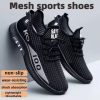 2025 Men's Must-Haves! Breathable Mesh Walking Shoes - Ideal for outdoor jogging and casual wear running shoes