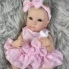 MRB 18 Inch Bettie Full Body Vinyl Girl Washable Reborn Baby Doll With Painted Lifelike Hair Bebe Reborn Christmas Toys