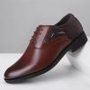 British Business Social Shoes Men High Quality Brogue Leather Shoes Men Formal Leather For Men Comfy Casual Office Loafers Men