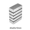 40x20x10 Quadrate Powerful Magnets N35 Permanent Magnetic Magnet 40x20x10mm Block Powerful Neodymium Magnet 40*20*10