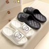 Women's Solid Color Casual Simple Slipper, EVA Material, Comfortable Indoor/Outdoor Dual-use, Anti-Slip Design