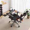 Reclining chair office lunch break folding chair computer chair can sit and lie down dual-purpose lazy sofa chair with backrest