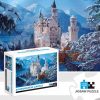 1000 Pieces Jigsaw Puzzles, Schwanstein Castle, Adults Large Puzzle Toys Gift Intellectual Decompressing Fun Family Game