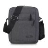 Solid Color Trendy Single Shoulder Bag Women's Daily Casual Simple Dumpling Bag Versatile Canvas Bag