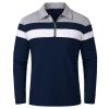 New Men's Business Casual Long Sleeved Shirt with Badge Solid Color Polo Shirt Fashionable Breathable Comfortable Versatile Top