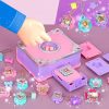 DIY Sticker Jewellery Mark Beauty Fashion Toys Princess Magic Book Creative Handmade 3D Sticker Machine Game Party Gift for Girl