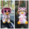 Car Accessories Cute Cartoon Couples Action Figure Figurines Balloon Ornament Auto Interior Dashboard for Girls Gifts Drop
