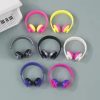 5pcs/set 1:12 Dollhouse Miniatures Accessories Headphones For Doll Toy Doll Earphone Dollhouse Furniture Decoration Accessories