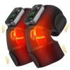 Electric Hot Stone Massager Warm Moxibustion Guasha Tool SPA Therapy Wireless Skin Scraping Neck Back Massage Relaxation Device