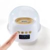 NCVI 2025 Double Electric Breast Pump , Ultra-Light Wearable Breastfeeding Pump , 4 Modes 9 Levels, 19/21mm for Small Nipples