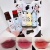 Set of Four Rolling Head Lip Oils Moisturizing Hydrating Roller Ball Lip Care Anti-Drying Transparent Lip Blam for Lip Health