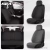 1/2PcsUniversal Car Seat Cover Durable Automotive Double Mesh Covers Cushion Car Seat Protector Fit Most Cars Auto Accessories