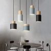 4-Light Farmhouse Chandeliers for Dining Room, Rustic Kitchen Island Lighting, Adjustable Height Pendant Light (No Bulbs)