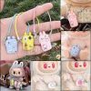 Doll Cartoon-style camera phone Bag for labubu crybaby 10cm 15cm cotton exo plush doll accessories
