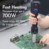 7 in 1 Set Adjustable Temperature Electric Soldering Iron 220V 60W Electric Soldering Iron Set Welding Solder Repair Tool