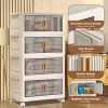 VOWNER Shoes Cabinet with 4 Flip Drawers and 2 Storage Drawers, 120CM Shoes Organizer for Entryway Storage, Hallways