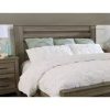 Headboard Queen Size with 2-Tier Open Space and Pull-Out Hidden Storage, Upholstered Headboard with Charging Station
