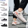 2025 new men's and women's running shoes breathable casual sneakers anti-slip vibration comfortable walking shoes 36-48