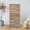 MODERN SHOE CABINET WITH DOORS Large Capacity for 30 Pairs, Space-Saving Design for Hallway/Entryway, Dustproof Ventilated Doors