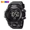 SKMEI 2140 Luxury Military Waterproof Sport Watch for Men Electronic Digital Mens Wristwatch Shockproof Clock 1384 Reloj Hombre