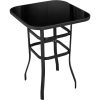 Home Bar Unit, 4 Tier Liquor Bar Table with Footrest, Wine Bottle Racks, Glass Holder, Industrial Corner Mini Coffee Bar Cabine