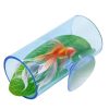 For Fish Shrimp Fish Tank Decoration New Ceramic Aquarium Breeding Housing Cylinder Cave Landscape Accessories Shelter Ornament
