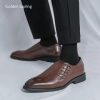 Men Leather Casual Shoes Men 2020 Summer Brand Comfortable Flat Shoes for Men Trendy Sneaker Men Oxfords Shoes