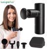 2025 New Mini Massage Gun USB Portable Muscle Relaxation Vibrating Fitness Equipment for Neck Back Shoulder Pain Relief