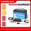 DJLBERMPW 12V 100Ah LiFePO4 Battery Lithium Iron Phosphate Batteries in 100A BMS for Marine Trolling Motor RV Solar Golf Carts
