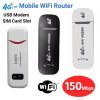 Portable Travel Hotspot with SIM Card Slot Wireless 4G LTE Router WiFi Mobile Hotspot for RV Travel Vacation Camping Remote Area