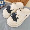 Bathroom Slippers Quick-drying Shower Hollow Out Indoor Summer Soft EVA Shoes Anti-Slip Flip Flops for Men Women Bath Slipper