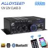 AIYIMA D05 Home Theater APTX Bluetooth 5.0 Power Amplifier Amplificador 120Wx2 Digital Sound Subwoofer Amplifier USB DAC Amp