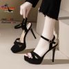 Autumn Wedges Shoes for Women High Heels Sandals Summer Shoes 2023 Flip Flop Chaussures Femme Platform Sandals Plus Size 35-43