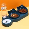 350ml/550ml Portable Dog Water Bottle Bowl Outdoor Walking Puppy Pet Travel Water Bottle Cat Drinking Bowl Dogs Supplies