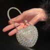 New Fashionable High-end Moon-shaped Baseball Bag, Showing Luxury, Women's Single Shoulder Bag