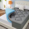 Queen Size Mattress Medium Firm Hybrid Mattress with Gel Memory Foam,CertiPUR-US Mattress in a Box, Pressure Relief