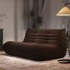 104" Cloud Sectional Couch Comfy Chaise,Boneless L Shape Sofa with Deep Seat,Minimalist Modular Couches Sleeper for Living
