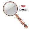 Magnifying Glasses With light LED Reading  Watchmaker Repair Wearing Magnifier 1.5X 2.5X 3.5X 5.0X Usb Rechargeable