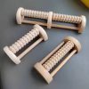 3D multi-flour Rose Quartz Face Roller Stainless Steel Handle Massager Face lift And Firming Skin Healing Massage Body Back& Arm