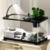 Durable Acrylic Thailand Fighting Fish Tank Stylish Desktop Small Aquarium Mini Fish Bowl Decorative Pet Product