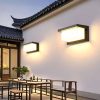 Outdoor Waterproof Post Lantern, Classic Black Aluminum Pillar Light-Vintage Style Exterior Lighting with E26 Bulb Compatibility