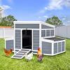 3Pieces Chicken Ball Cage PVC Movable Spherical Chicken Cage Round Rabbit Cage Can Roll And Walk To Feed Free Range Chicken Cage