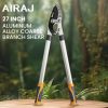 1Pcs 65Mn Gardening Scissors Anti-slip Handle Garden Pruner Orchard Pruning Shears Tree Branch Cutter Multifunction Garden Tools